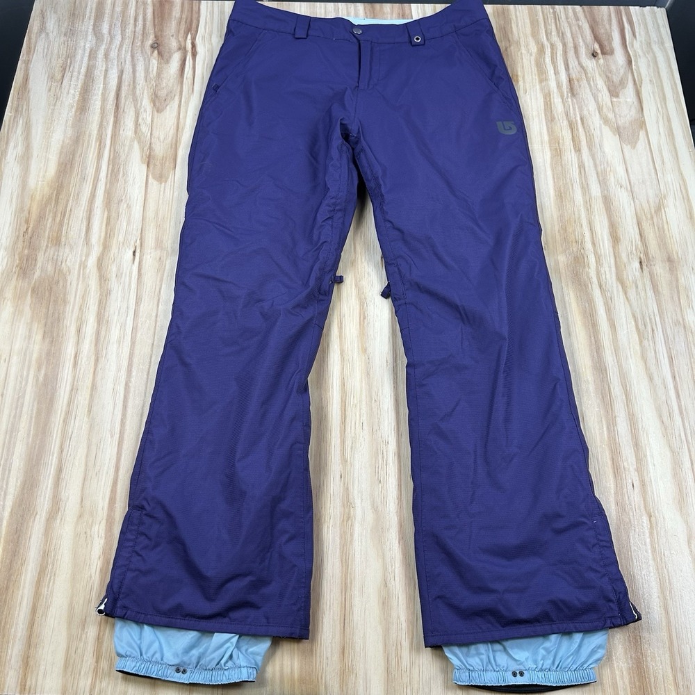 Burton Women's XL Purple Blue Ski Snow Pants Snowboard Winter Outdoor Snow Sport